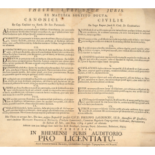 Theses utriusque juris.