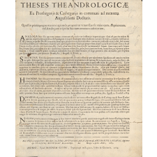 Theses theandrologicae.