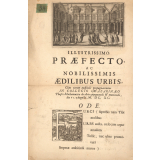 Ode composée à l'occasion d'une soutenance de thèse. 