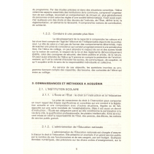 Compléments aux Programmes et Instructions. Collège. Education civique. 6e.