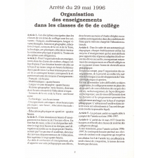 Français, Langues anciennes - Classes des collèges 6è, 5è, 4è, 3è.