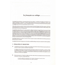 Français, Langues anciennes - Classes des collèges 6è, 5è, 4è, 3è.