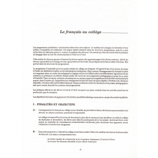 Français - Arrêté du 22 novembre 1995 relatif aux programmes de la classe de sixième des collèges.