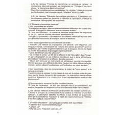 Encart : novembre 1998 - Physique et Chimie, classes de Seconde, Première et Terminale.