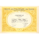 Certificat de scolarité.