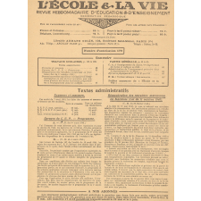 Revue hebdomadaire d'éducation et d'enseignement . 
