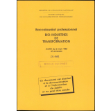 Baccalauréat professionnel. Bio-industries de transformation. Arrêté du 6 mai 1988 et annexes.