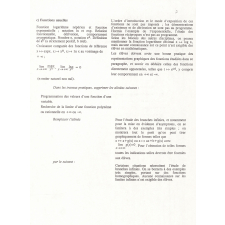 Programme de mathématiques. Classe de Terminale STI. Sciences et technologie industrielle.