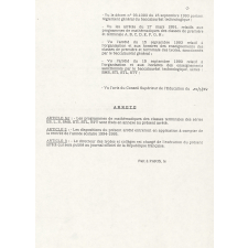 Programme de mathématiques applicables à la rentrée 1994. Terminale ES. Terminale S. Terminale L. Terminale SMS. Terminale STI. Terminale STL.  Terminale STT.