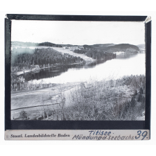 Titisee - Mündung d. Seebachs = Titisee : embouchure du Seebach