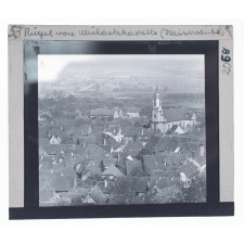 Riegel von Michaelskapelle (Kaiserstuhl) = Riegel vue depuis la Chapelle Saint-Michel