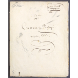 Cahier de Physique