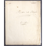 Histoire de la philosophie : Premier cahier