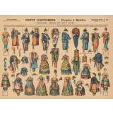 Petit costumier : poupées à habiller : N° 1065