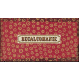 Dessus de boite de jeu : décalcomanie