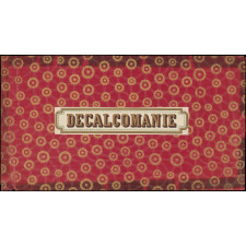 Dessus de boite de jeu : décalcomanie
