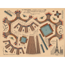 Petites constructions : la tour Eiffel : N° 1360