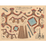 Petites constructions : la tour Eiffel : N° 1360
