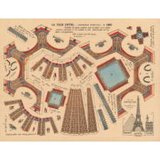 Petites constructions : la tour Eiffel : N° 1360