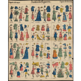 Poupées à découper : ankleidefiguren : figures for dressing