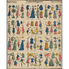 Poupées à découper : ankleidefiguren : figures for dressing