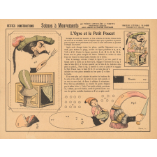 Petites constructions : scènes à mouvements : l'ogre et le petit poucet : N° 1469