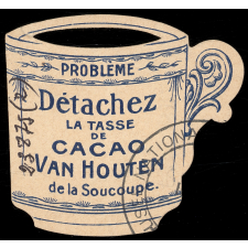Jeu : problème tasse & soucoupe : tasse : chocolats van Houten