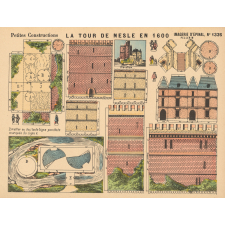 Petites constructions : la tour de Nesle en 1600 : N° 1336