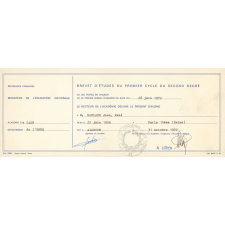 Diplômes. Brevet de nageur scolaire. Epreuves utilitaires de natation. Brevet d'études du premier cycle du second degré. Certificat d'aptitude professionnelle.