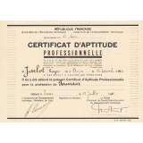 Certificat d'aptitude professionnelle pour la profession de fourreur