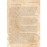 Lettre d'un tirailleur sénégalais à son épouse le 12 novembre 1932