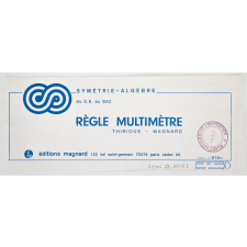 Règle multimètre : Thirioux- Magnard