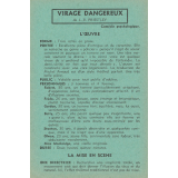 Virage dangereux : fiche d'analyse