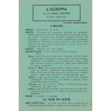 L' Agrippa ou La folle journée : fiche d'analyse
