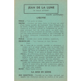 Jean de la lune : fiche d'analyse