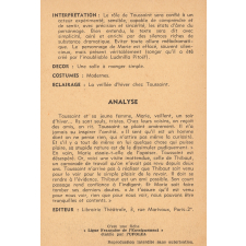 L'indigent : fiche d'analyse