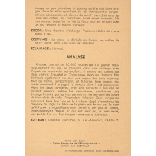 Adelaïde : fiche d'analyse