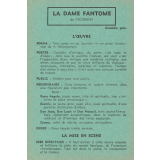 La dame fantôme : fiche d'analyse