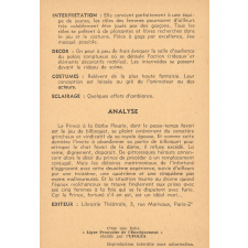L'idéal mari : fiche d'analyse