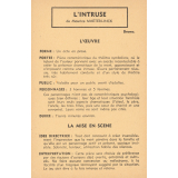 L'intruse : fiche d'analyse