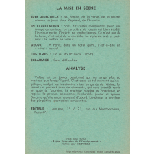 Le joueur : fiche d'analyse