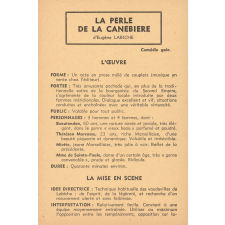 La perle de la canebière : fiche d'analyse