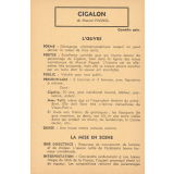 Cigalon : fiche d'analyse