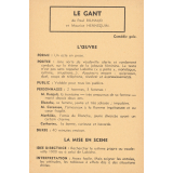 Le gant : fiche d'analyse