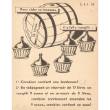 Fiche pour l'enseignement du calcul : C.E.1. 24