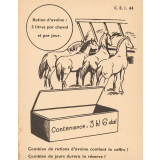 Fiche pour l'enseignement du calcul : C.E.1. 44