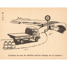 Fiche pour l'enseignement du calcul : C.E.1. 42
