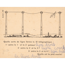 Fiche pour l'enseignement du calcul : C.E.1. 45