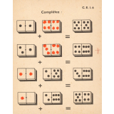 Fiche pour l'enseignement du calcul : C.E.1. 6
