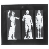 Apollo v. Tenea (6. Jh.) ; Doryphoros (435) ; Satyr Borghese = Apollon de Tenea (6è siècle) ; Doryphore (435) ; Satyre Borghese